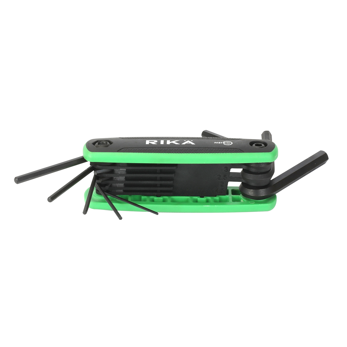 Rikä 8-Piece Professional Folding Metric Hex Key Set